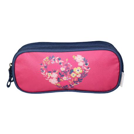 Trousse scolaire rectangulaire phileas amour Rose 1 - vertbaudet enfant 
