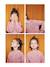 Sweat avec noeuds en relief fille blush 2 - vertbaudet enfant 