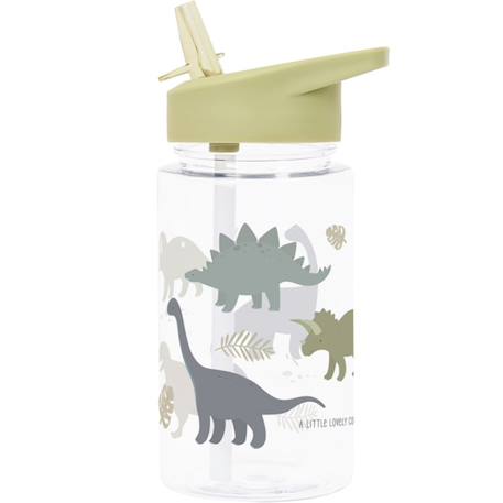 Gourde enfant ergonomique 450 ml Beige+Bleu+Gris+Jaune+Kaki+Noir+Rose+Vert de gris 1 - vertbaudet enfant 