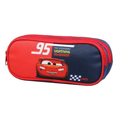 Trousse scolaire rectangulaire disney cars Rouge 2 - vertbaudet enfant 