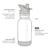 Gourde en inox 400 ml loopy renards Beige 2 - vertbaudet enfant 