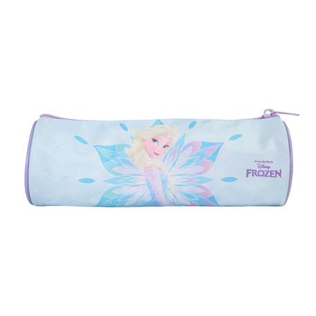 Trousse scolaire ronde la reine des neiges Violet 4 - vertbaudet enfant 