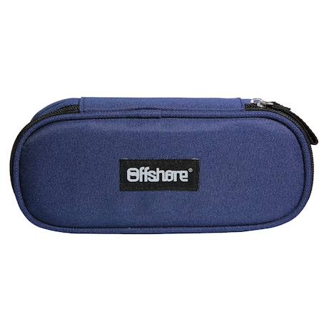 Trousse scolaire ovale plumier offshore Bleu 1 - vertbaudet enfant 