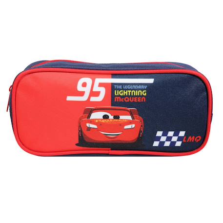 Trousse scolaire rectangulaire disney cars Rouge 1 - vertbaudet enfant 