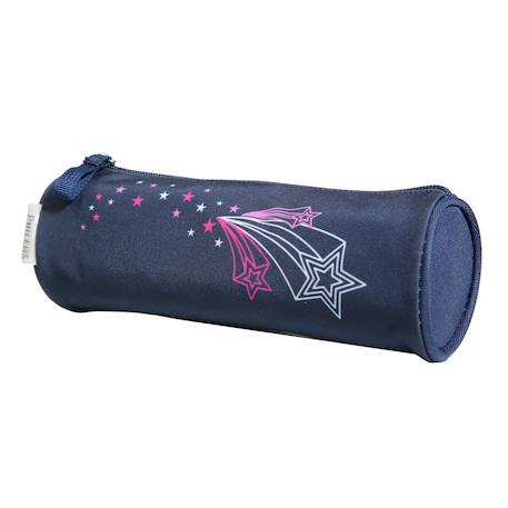 Trousse scolaire ronde phileas  etoiles Bleu 2 - vertbaudet enfant 
