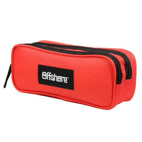 Trousse scolaire rectangulaire offshore Rouge 2 - vertbaudet enfant 