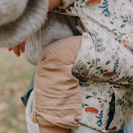 Porte bébé boba x garden Beige 4 - vertbaudet enfant 