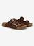 Sandales sunny enfant en cuir vegan Beige+Brun+Violet 8 - vertbaudet enfant 