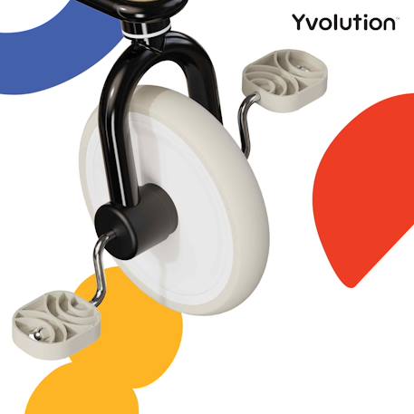 Tricycle vintage ergonomique classic trike Bleu+Noir+Rouge 8 - vertbaudet enfant 