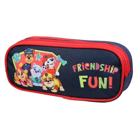 Trousse scolaire rectangulaire pat'patrouille Bleu 2 - vertbaudet enfant 