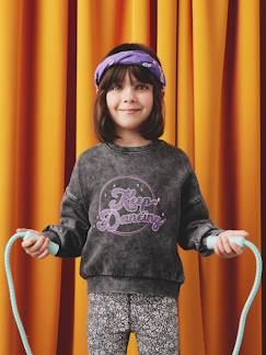 -Sweat sport détail glitter fille