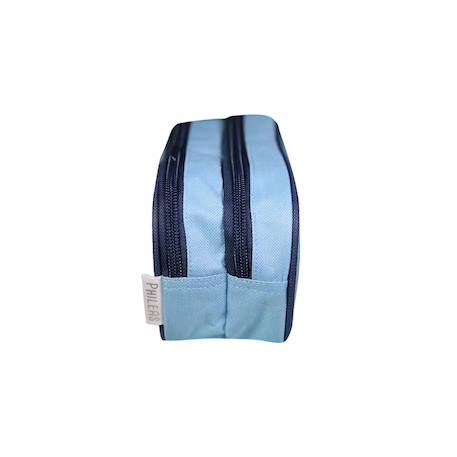 Trousse scolaire rectangulaire phileas lune Bleu 3 - vertbaudet enfant 