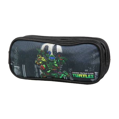 Trousse scolaire rectangulaire tortues ninja Noir 2 - vertbaudet enfant 