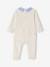 Lot de 2 pyjamas naissance garçon en velours personnalisable écru 4 - vertbaudet enfant 