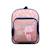 Sac à dos  avec poche lili lou chat Rose 1 - vertbaudet enfant 