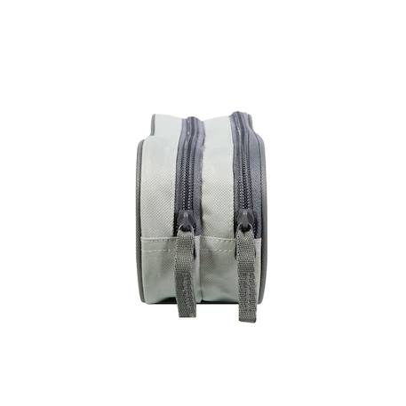 Trousse scolaire rectangulaire offshore fleurs Gris 3 - vertbaudet enfant 