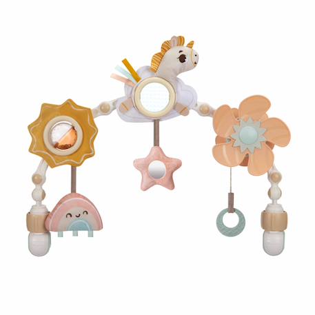 Arche d’activités pour poussette licorne Beige licorne 1 - vertbaudet enfant 