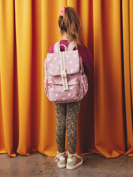Sac à dos fille coeurs mauve 8 - vertbaudet enfant 