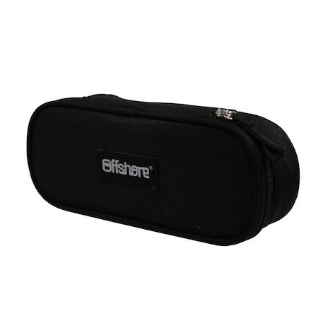Trousse scolaire ovale plumier offshore Noir 2 - vertbaudet enfant 