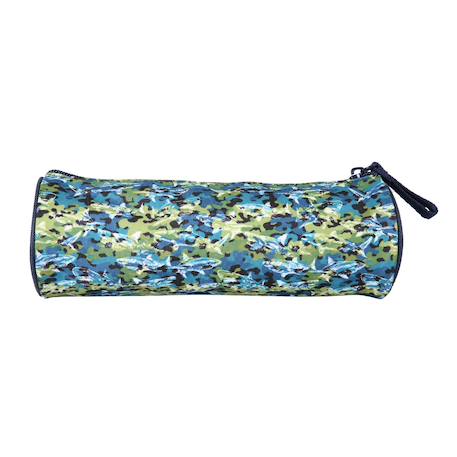 Trousse scolaire ronde phileas requins Bleu 4 - vertbaudet enfant 