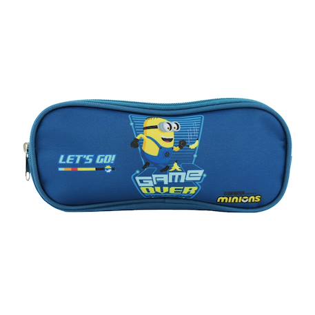 Trousse scolaire rectangulaire les minions Bleu 1 - vertbaudet enfant 