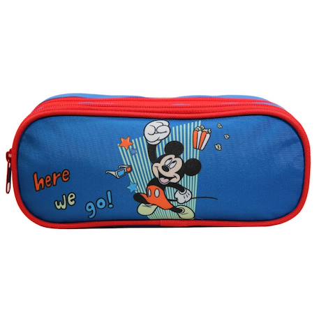 Trousse scolaire rectangulaire disney mickey Bleu 1 - vertbaudet enfant 