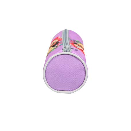Trousse scolaire ronde disney princesses Violet 3 - vertbaudet enfant 