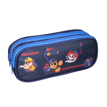 Trousse scolaire rectangulaire pat'patrouille Bleu 2 - vertbaudet enfant 
