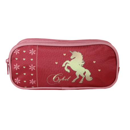 Trousse scolaire rectangulaire cybel Rose 6 - vertbaudet enfant 