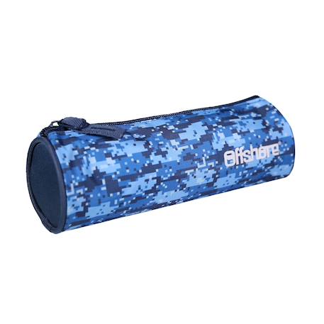 Trousse scolaire ronde offshore Bleu 2 - vertbaudet enfant 