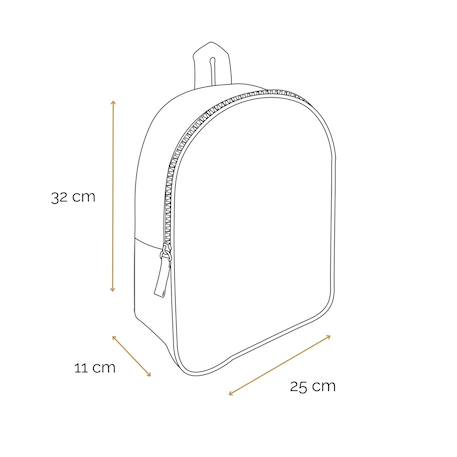 Sac à dos gouter maternelle disney cars Rouge 5 - vertbaudet enfant 