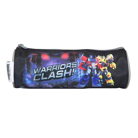 Trousse scolaire ronde transformers Noir 1 - vertbaudet enfant 