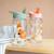 Gourde enfant ergonomique 450 ml Beige+Bleu+Gris+Jaune+Kaki+Noir+Rose+Vert de gris 43 - vertbaudet enfant 