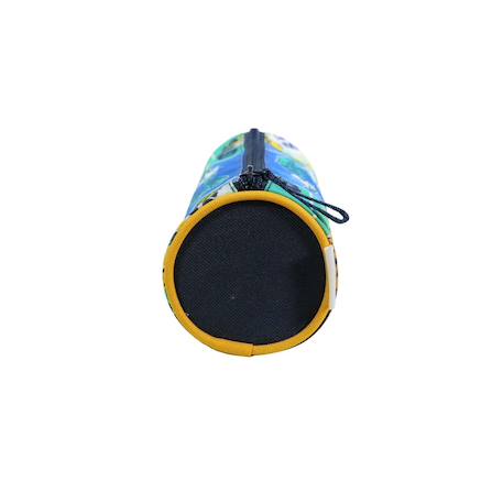 Trousse scolaire ronde phileas  dinosaure Bleu 3 - vertbaudet enfant 