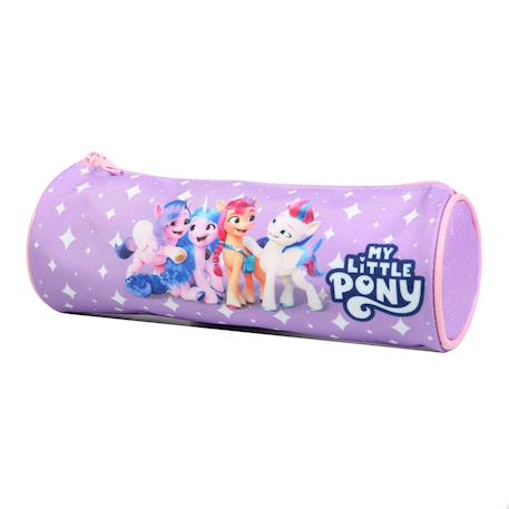 Trousse scolaire ronde my little pony Violet 2 - vertbaudet enfant 
