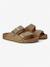 Sandales sunny enfant en cuir vegan Beige+Brun+Violet 6 - vertbaudet enfant 