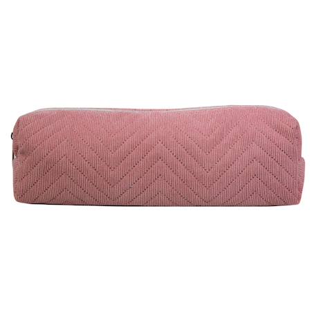 Trousse scolaire carrée no name Rose 4 - vertbaudet enfant 