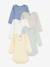 Lot de 5 bodies semainier manches longues multicolore 1 - vertbaudet enfant 