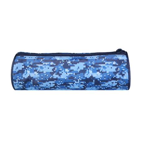 Trousse scolaire ronde offshore Bleu 4 - vertbaudet enfant 
