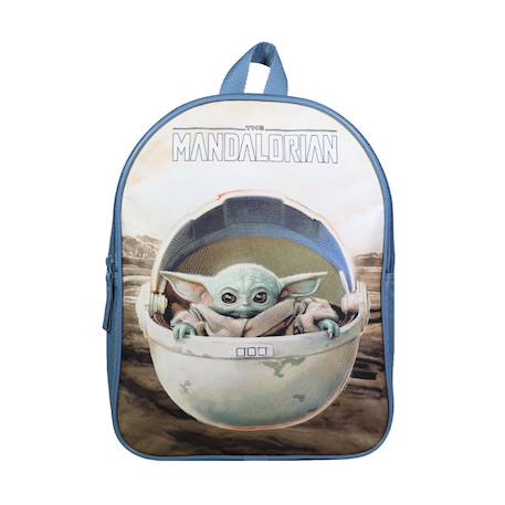 Sac à dos gouter maternelle baby yoda disney star wars / the mandalorian Beige 1 - vertbaudet enfant 