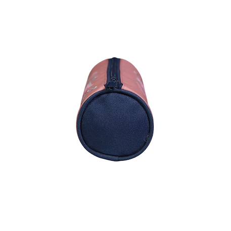Trousse scolaire ronde lili lou  plumes Rose 3 - vertbaudet enfant 