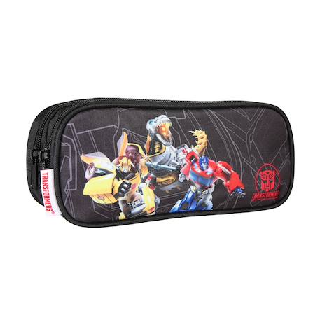 Trousse scolaire rectangulaire transformers Noir 2 - vertbaudet enfant 
