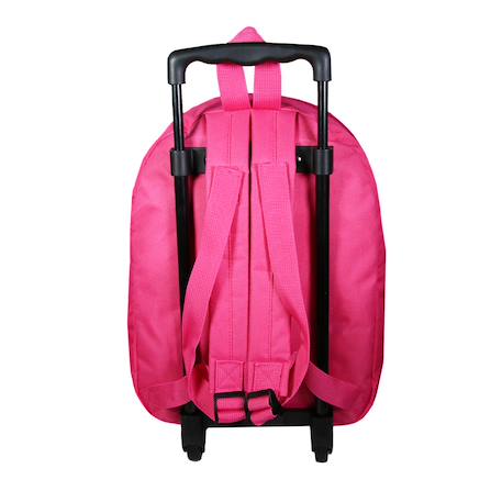 Sac à dos à roulettes maternelle les trolls Rose 4 - vertbaudet enfant 