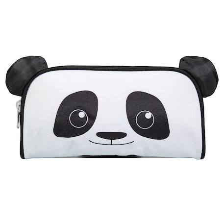 Trousse scolaire rectangulaire kids  panda Noir 1 - vertbaudet enfant 