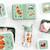 Gourde enfant ergonomique 450 ml Beige+Bleu+Gris+Jaune+Kaki+Noir+Rose+Vert de gris 42 - vertbaudet enfant 