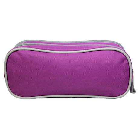 Trousse scolaire rectangulaire phileas attrape rêve plumes Violet 4 - vertbaudet enfant 