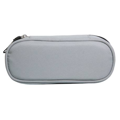 Trousse scolaire ovale plumier offshore Gris 4 - vertbaudet enfant 