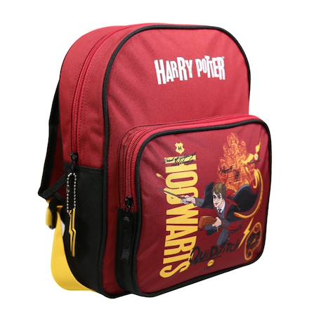 Sac à dos avec poche harry potter Rouge 3 - vertbaudet enfant 