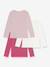 Lot 3 tee-shirts fille en coton manches longues rose 2 - vertbaudet enfant 