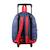 Sac à dos à roulettes maternelle disney cars Rouge 4 - vertbaudet enfant 